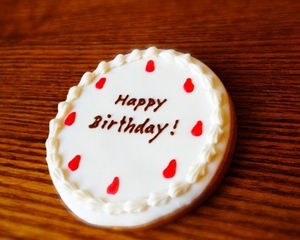 Happy Birthday クッキー